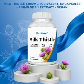 Milk Thistle Supplement (Option: 60 capsules)